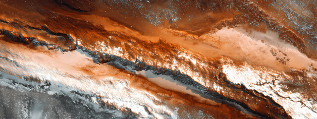 Rust & Glitter Desert