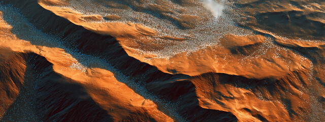 Rust & Glitter Desert