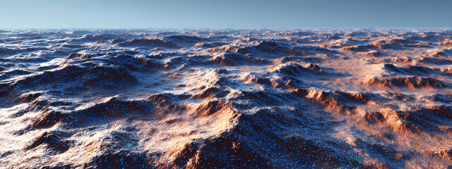 Rust & Glitter Desert