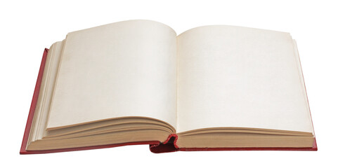 Open Book with Blank Pages for Ideas