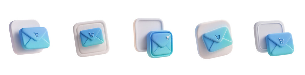 Soft 3D Abandoned Cart Recovery Icon