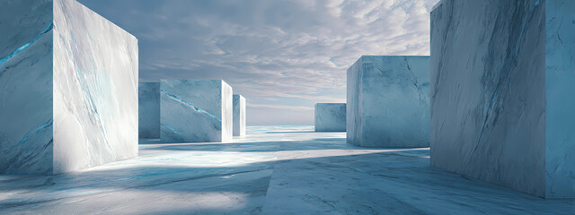 Icy Vein Marble Field