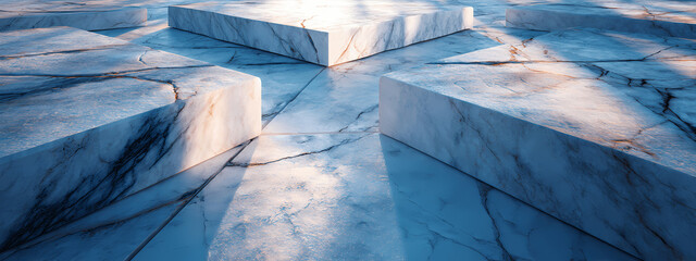 Icy Vein Marble Field