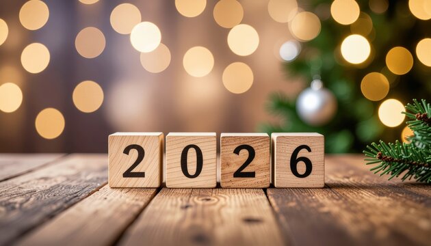 New year celebration planning for 2026 festive home setting photography cozy environment close-up view holiday inspiration