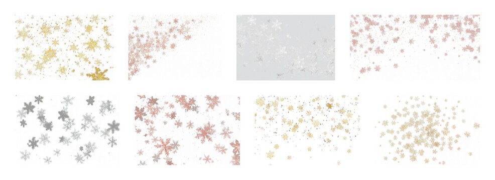 PNG Autumn leaves seamless pattern collection, transparent background