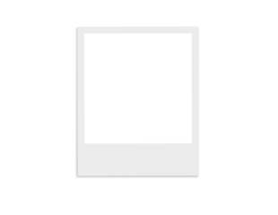 Blank polaroid card vector file PNG overlay background