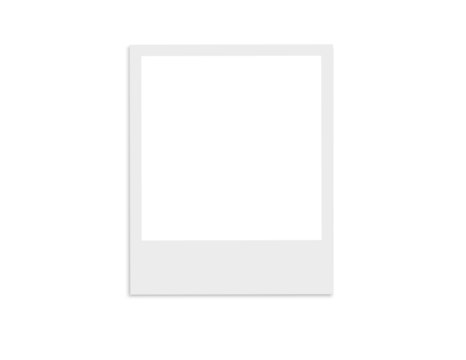 Blank polaroid card vector file PNG overlay background