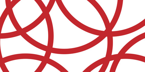 Abstract red background with lines. Abstract minimal geometric red circle light background. Modern shiny template lines pattern.