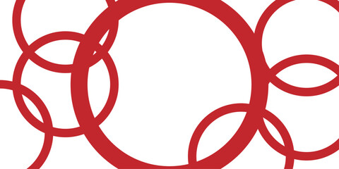 Abstract red background with lines. Abstract minimal geometric red circle light background. Modern shiny template lines pattern.