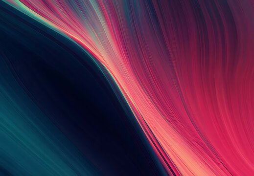 Deep dark purple pink and orange flowing lines abstract digital rendering background wallpaper