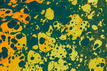 Abstract ebru marbling texture background design.