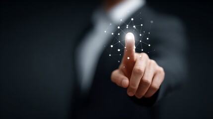 Advanced digital technology network showcasing innovative connectivity solutions for modern data communication cybersecurity and wireless systems in business environments