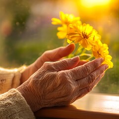 H&auml;nde einer alten Frau