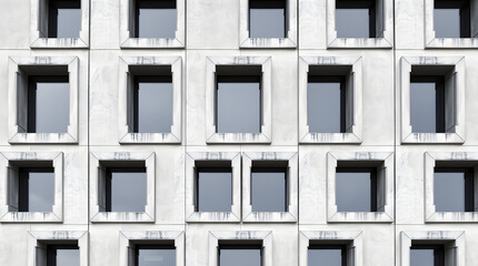 Brutalist Window Grid