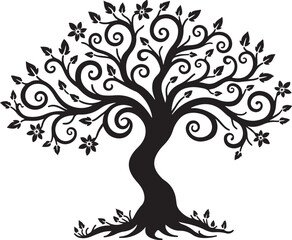 Tree Silhouette SVG Bundle