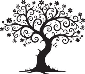 Tree Silhouette SVG Bundle