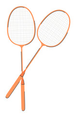 Badminton Rackets Sports Equipment for Team Games.
