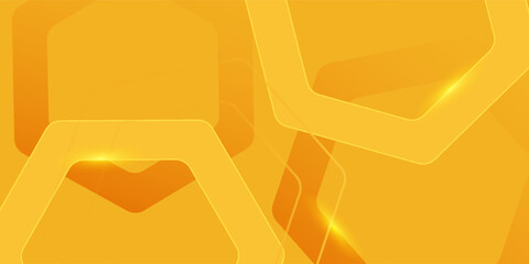 Abstract gradient orange and yellow circles geometric shape background. Modern simple overlapping circle shape creative design. Elegant gradient geometry element with lines and shadow. EPS10, website