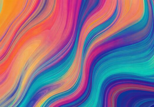 Vibrant pink purple fluid marbling blend iridescent light background wallpaper design