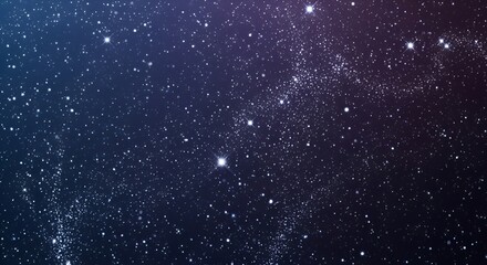 Fototapeta premium A breathtaking vista of the cosmos: A mesmerizing starfield in deep space