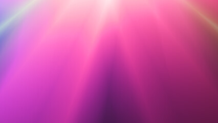 Neon blur glow. Color light overlay. Disco illumination. Defocused pink texture on dark abstract empty space background.	