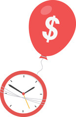 Global economic recession, high inflation around the world, international financial crisis concept,
