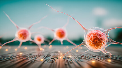 Innovation in wellness technology exploring cellular networks in a virtual environment