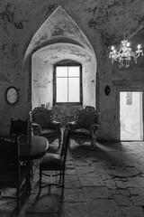 Wnętrza zamku Sarny