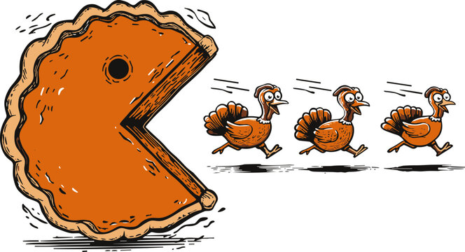 Thanksgiving Pumpkin Pie SVG,Thanksgiving gamer SVG, Thanksgiving cake svg