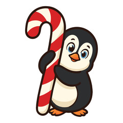 Candy Cane Hugger SVG