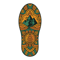 Compass Nature Sole SVG