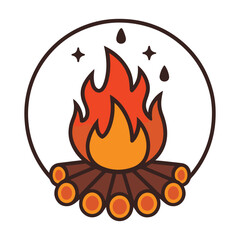 Circle of Sparks SVG