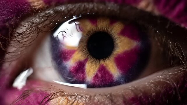 Eye of the Beholder - A Kaleidoscope of Color and Vision.