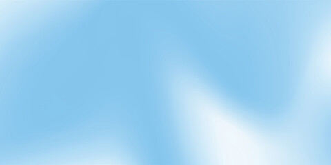 Sky Blue Gradient Vector Background. Abstract Light Blue Gradation Background.