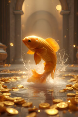 The Golden Ascent of Fortune.