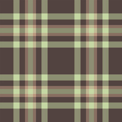 Crease tartan check background, sale textile texture plaid. Content vector pattern fabric seamless in pastel and light colors.