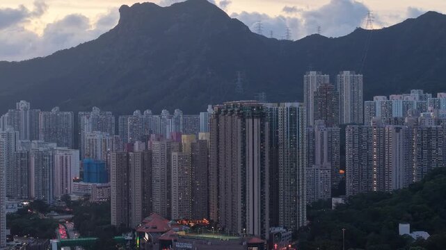 Diamond Hill Residential District in Kowloon Hong Kong Aug 12 2025