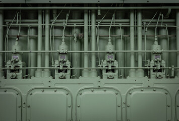 Mechanism of  the old engine