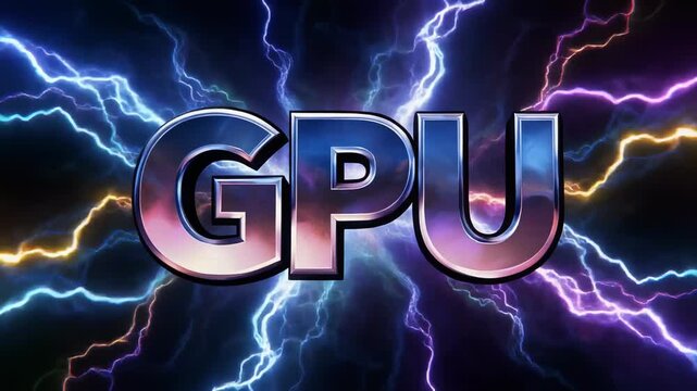 Dynamic Visual Effects Showcasing GPU in Action