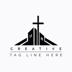 Abstract geometric design with bold color palette