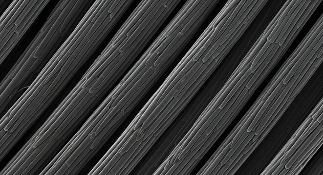 Close-up microscopic view of woven textile fibers creating a textured pattern of parallel lines - Powered by Adobe