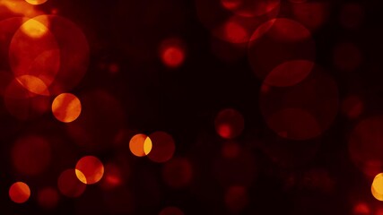 Warm Amber Bokeh Glow for Cozy Promo Backgrounds - Powered by Adobe