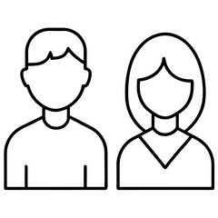 Fototapeta premium doctor and nurse vector illustration of man and woman