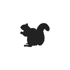 Squirrel Silhouette Vector