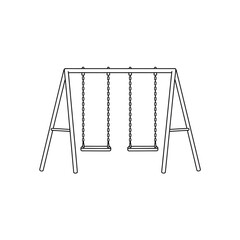 swing isolated on white background