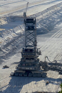 Absetzen im Tagebau Garzweiler bei J&uuml;chen