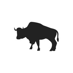 cow and bull silhouette