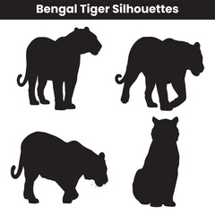 Bengal Tiger Silhouettes