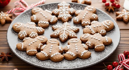 Festive Homemade Gingerbread Cookies For Holiday Celebrations