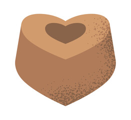 Valentines day chocolate candy design